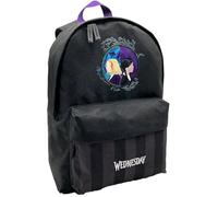 Sac à dos scolaire - TOYBAGS - Wednesday - Noir - 43x31x13,5 cm - Mixte