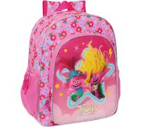 Sac à dos scolaire Trolls Rose 32 X 38 X 12 cm