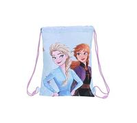 FROZEN Sac à dos plat Junior, sac à dos, idéal pour les enfants de différents âges, confortable et polyvalent, qualité et résistance, 26 x 34 cm, couleur lilas, lilas, Estándar, Décontracté