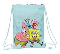 Sac à dos serré par des ficelles Spongebob Stay positive 26 34 1 cm Multicolore Multicolore G
