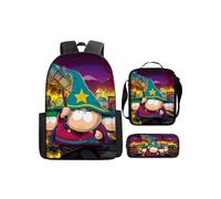 Sac à dos Set de sacs à dos décole South Park en trois parties modélisé de 3