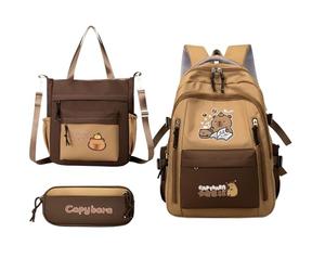 Sac à Dos Set | Ensemble Sac à Dos Capacité pour Filles,Fournitures scolaires étanches pour Voyage Pique-nique Vacances Noël Anniversaire des Gars, , se beskrivning
