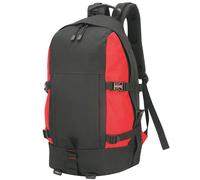 Sac à dos randonnée trekking - 35L - Shugon Gran Paradiso 1788 - noir et rouge G