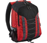 Sac à dos Shugon Miami, 26 l BC1147 (taille unique) (Rouge/Noir)
