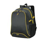 Sac à dos loisirs école lycée - 27 L - Shugon Osaka 7677 - Black jaune