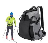 Sac À Dos Ski , 30L Sac à Dos de Snowboard, Housse Casque de Ski Extérieur, Pour Casque Équipement Vêtements Skieurs Snowboarders Voyageurs Visiteurs Station Salle Sport Camping Randonnée Cyclisme