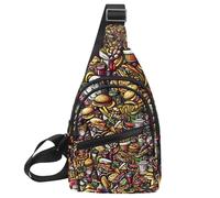Sac à dos Sling pour homme, légumes (2), Multicolore 14., 11.8x7x1.5in/30x18x4cm