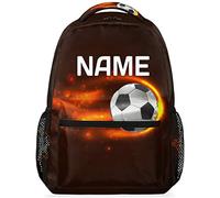 Sac À Dos Soccer Ball Custom Sport Football Personalized Sac A Dos Scolaire Classique Cartables Unisexe Cartable Scolaire pour Voyage École Randonnée 29X40CM