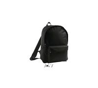 Sac à dos - UNIQUE - Rider - Noir - Bretelles réglables - Grand compartiment central