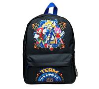 Sac à dos Sonic le Hérisson pour Enfant - Rentrée Scolaire Papeterie et Cadeaux - Pour Garçons, Multicolore, M