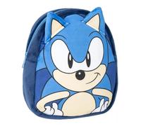 Sac à dos - SONIC - Peluche 22 cm - Enfant - Bleu - Sous licence officielle
