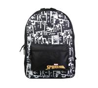 Sac à dos Spider-Man Noir et Blanc - BAGTROTTER - 1 compartiment - Multifonction - Enfant
