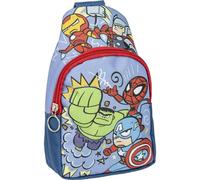 CERDÁ LIFE'S LITTLE MOMENTS Sac à dos Spiderman - Bleu - 13x23x7cm - Fabriqué en Polyester - Sac à dos enfant avec poignées ajustables - Compartiment principal - Produit Original Fabriqué en Espagne