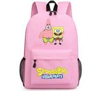 Sac à Dos SpongeBob SquarePants pour Garçon et Filles (SD2281) 29*14*40 cm Rose
