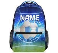 Sac À Dos Sport Soccer Ball Custom Football Ball Personalized Cartables Loisir Rucksack Classique Cartable Scolaire pour Randonnée École Voyage 29X40CM