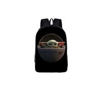 Sacs à dos scolaires GENERIQUE Sac à Dos Star Wars Baby Yoda pour Enfants Cadeaux pour Garçon (SD1290) 29*16*42 cm Noir