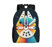 Sac à dos Star Wars pour adolescent, cartable en toile, sac à dos pour ordinateur portable, unisexe - HXN2129 Noir