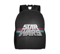 Sac à dos Star Wars pour adolescent, cartable en toile, sac à dos pour ordinateur portable, unisexe - HXN2127 Noir
