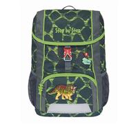 Sac à dos - Step by Step - KID Backpack-Set Dino Tres - Vert foncé/vert clair - 28x35x12 cm - 500g