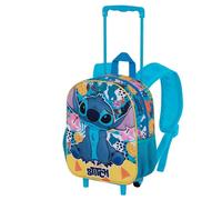 Disney Sac à dos à roulettes Lilo And Stitch Small 3D Bleu Enfants