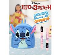 Sac à dos Stitch + Montre LED offerte - Pack exclusif Lilo & Stitch pour enfants