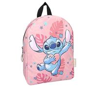 Sac à dos STITCH Style Icons de Disney Lilo & Stitch - Sac à dos pour enfants | école maternelle - couleur rose - dimensions 31 x 23 x 9 cm