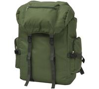 vidaXL Sac à dos en style d'armée XXL 100 L Vert