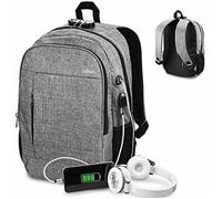 Sac à Dos - Subblim - Urban Lock - 16 pouces - Résistant à l'eau - USB A - 2 Compartiments