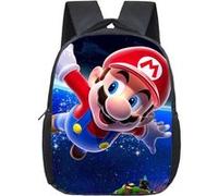 Sacs à dos scolaires GENERIQUE Sac à Dos Super Mario pour Enfants Cadeaux pour Garçon (SD1424) 24*10*30 cm Multicolore