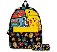 Sac à dos SZSMART Pokemon Ensemble de sacs à dos pour étudiants deux pièces G