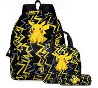Sac à dos SZSMART Pokemon Set de sacs à dos pour étudiants trois pièces modélisé de 2 G