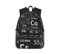 Sac À Dos Tableau Périodique des Sciences Et Chimie Cartable Scolaire Unisexe Sac A Dos Scolaire Loisir Rucksack pour École Camping Randonnée