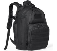 Sac à dos tactique 25L - Sac à dos militaire avec système Molle et rembourrage en éponge - Sac à dos robuste pour l'extérieur - Idéal pour l'aventure et les voyages