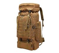 Sac à dos tactique 80L - Sac à dos de randonnée imperméable robuste | Sac de survie pour camping, pack d'aventures de style militaire, stockage d'équipements de chasse, expédition