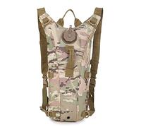 Sac à dos tactique de 3 L pour randonnée, camping, sac d'hydratation portable militaire (camouflage CP)