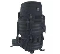 Tasmanian Tiger Sac à dos de trekking TT Raid Pack MKIII 52 L – ceinture amovible, Molle, noir
