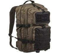 Mil-Tec US Assault Pack L Ranger, sac à dos Olive/Noir Olive/Noir