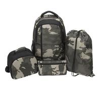 Sac à dos Targus Sport - 4 pièces - 15.6"" - Vert camouflage - Éléments réfléchissants - Polyester