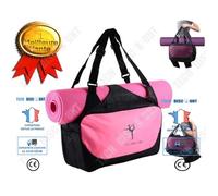 Td® Sac À Dos Yoga Rangement Simple Léger Solide Utilisation Simple Sport Fitness Musculation Accessoire Cadeau Vêtement