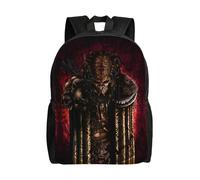 Sac à dos tendance Alien vs Predator pour randonnée, sac à dos animé, sac pour ordinateur portable - LDYH492 Noir