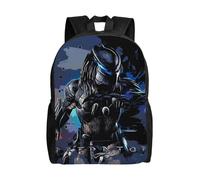 Sac à dos tendance Alien vs Predator pour voyage, anime, ordinateur portable - LDYH555 Noir