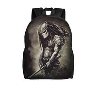 Sac à dos tendance Alien vs Predator pour voyage, sac à dos animé, sac pour ordinateur portable, pour hommes, femmes, garçons et filles, cadeaux - SYS656 Noir