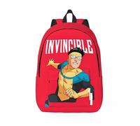 Sac à dos tendance inspiré du dessin anime Invincible des années 70, ideal pour l'extérieur, le lycée, la randonnée, les voyages, pour ordinateur portable, en toile, pour hommes et Noir