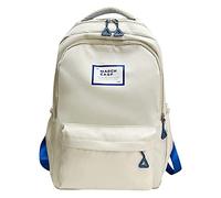 Sac à dos tendance pour les étudiants du collège et du lycée dans la nouvelle saison Sac à dos original, blanc, taille unique