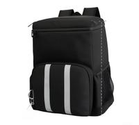 Sac à dos thermique de 26 l avec option de poche de glace pour la plage | Tissu Oxford et doublure PEVA, extérieur imperméable, facile à nettoyer, construction robuste