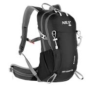 Sac à dos touristique - NILS CAMP - NC1950 - 18L - Noir - Léger et durable - Système de ventilation