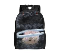 Sac à dos Trafalgar Law Anime, sac de voyage imprimé en 3D, sac à dos décontracté - SYS805 Noir