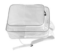 Sac à dos transparent en PVC offrant un bouclier électrostatique pour ingénieurs électroniques et salles blanches Sac à dos transparent pour outils de salle blanche