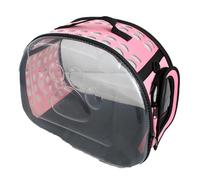 Sac à Dos Transparent Pliable pour Animaux De Compagnie, IdéAl pour Les Chatons Pesant Jusqu'à 4 Kg, ConçU SpéCifiquement pour Les Chats Et Les Petits Chiens.-Pink