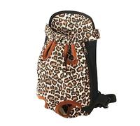 Sac à dos, transport de poitrine avant réglable pour animaux de compagnie, jambes de sac à dos du transporteur sac à dos de sac à dos mains libres avec trou de queue Pour les petits chiens moyens